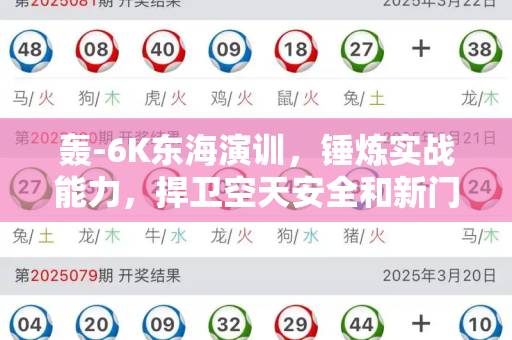 轰-6K东海演训,锤炼实战能力,捍卫空天安全和新门内部资料免费查询与轰6k航展