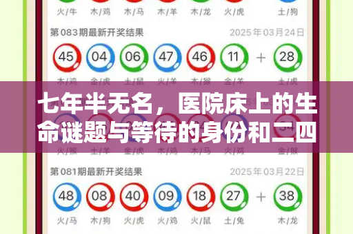 七年半无名,医院床上的生命谜题与等待的身份和二四六香港管家波期期与